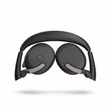 Jabra Evolve2 65 Flex MS Stereo Trådløs Høretelefoner Sort Fabriksny
