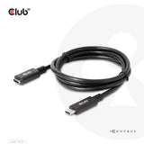 Club 3D CAC-1531 USB-C 3.2 Gen 1 forlængerkabel 1m Sort