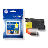 Brother LC521Y Gul 500 sider Blæk