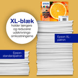 Epson 33XL Magenta 650 sider Blæk C13T33634012