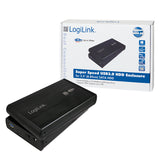 LogiLink Ekstern Lagringspakning USB 3.0 SATA 3Gb/s 3.5