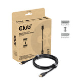 Club 3D CAC-1093 DisplayPort til DisplayPort 2.1 3 m Sort