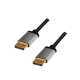 LogiLink DisplayPort kabel 3m Sort Grå