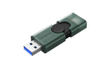 Kingston DataTraveler Duo 128GB USB 3.2 Gen 1 / USB-C USB stick Sort Grøn