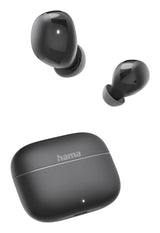 Hama Freedom Buddy II Trådløs Ægte trådløse øretelefoner Sort