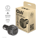 Club3D CAC-1922 Dual-USB Bil oplader 63W
