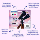 Epson 502XL Sort 550 sider Blæk C13T02W14010