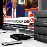 Club 3D CSV-1370 HDMI 2.0 Switchbox 4 ports