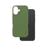 PanzerGlass CARE Fashionable Case til iPhone 16 Grøn Fabriksny