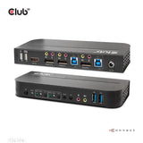 Club 3D CSV-7210 KVM / audio-switch Desktop