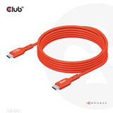 Club 3D CAC-1573 USB-C 240W kabel 2m Rød