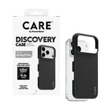 CARE by PanzerGlass Discovery Beskyttelsescover til iPhone 17/18 Pro Sort Fabriksny