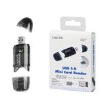 LogiLink Cardreader USB 2.0 Stick for SD/MMC Kortlæser USB 2.0