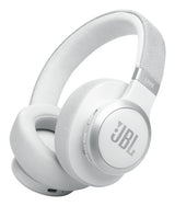 JBL LIVE 770NC Trådløs Kablet Hovedtelefoner Hvid Fabriksny