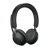 Jabra Evolve2 65 MS Stereo Trådløs Høretelefoner Sort Fabriksny