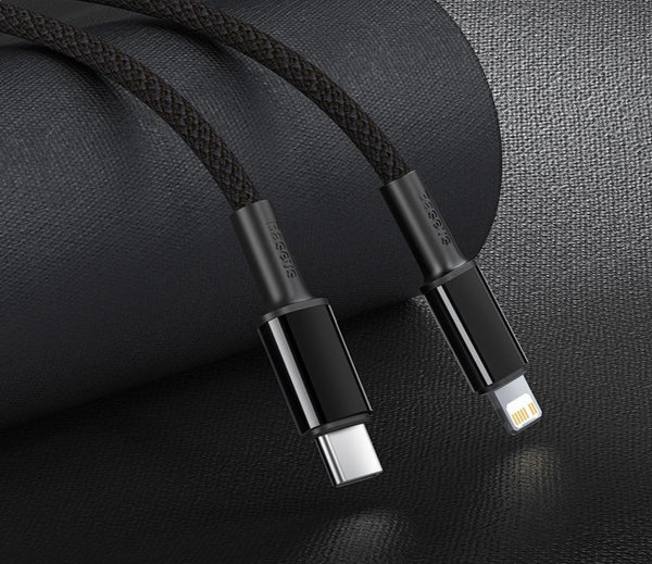 Baseus USB-C to Lightning Fast Charge iPhone Oplader kabel (1M)