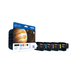 Brother LC 1240 Value Pack Sort Gul Cyan Magenta 600 sider Blæk