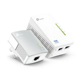 TP-Link TL-WPA4220KIT AV600 2-Port Wifi Powerline Adapter Starter Kit Bro 600Mbps Trådløs Kabling