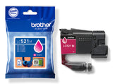 Brother LC521M Magenta 500 sider Blæk