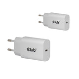 Club 3D CAC-3020 30Watt Strømforsyningsadapter Hvid 2 stk.