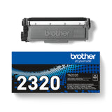 Brother TN 2320 Sort 2600 sider Toner