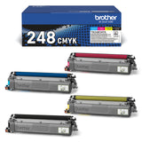 Brother TN248VAL Multipack Sort Gul Cyan Magenta 1000 sider Toner