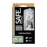 SAFE. by PanzerGlass Apple iPhone 16, 15 | Ultra-Wide Fit Fabriksny
