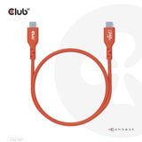 Club 3D CAC-1511 USB-C 240W kabel 1m Rød