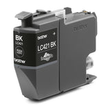 Brother LC 421BK Sort 200 sider Blæk