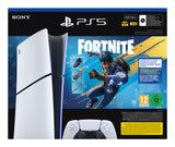 Sony PlayStation 5 Digital Edition - Fortnite Flowering Chaos Bundle 825 GB Wi-Fi Sort, Hvid Fabriksny