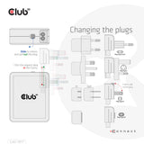 Club 3D CAC-1917 140W GaN Strømforsyningsadapter
