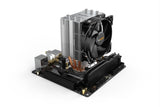 be quiet! Pure Rock Slim 2 Processor-køler 1-pack Sort Sølv 92 mm