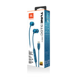JBL TUNE 310C USB Kablet Earbuds Blå Fabriksny