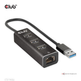 Club 3D CSV-1430A 4-in-1 USB-A Gen 1 Hub Sort