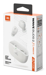 JBL Wave Buds 2 Trådløs TWS earbuds Hvid Fabriksny