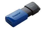 Kingston DataTraveler 64GB USB 3.2 Gen 1 USB stick Sort Blå