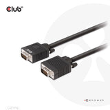 Club 3D VGA-kabel 10m Sort