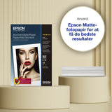 Epson Archival Matte Paper Papir A4 (210 x 297 mm) 50ark C13S041342