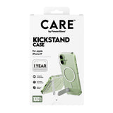 CARE by PanzerGlass® Feature Case Transparent Kickstand iPhone 17 Fabriksny
