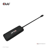 Club3D CSV-1548 USB-C Hub 4 porte 100W Sort