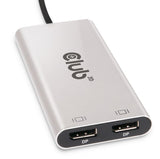 Club3D Thunderbolt 3 til 2xDisplayport - 4K (Dual monitor)