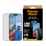 PanzerGlass® 2-Way Privacy Screen Protector iPhone 17 Pro Fabriksny