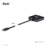 Club3D CSV-1558 Adapter USB-C til 2x HDMI Sort