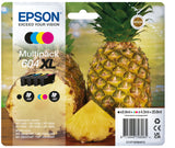 Epson 604XL Multipack Sort Gul Cyan Magenta Blæk C13T10H64010