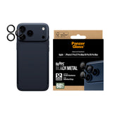 PanzerGlass Hoops Kameralinsebeskytter Sort til iPhone 17 Pro Max, iPhone 16 Pro / 16 Pro Max Fabriksny