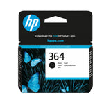HP 364 Sort 250 sider Blæk CB316EE