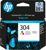 HP 304 Farve (cyan, magenta, gul) 100 sider Blæk N9K05AE