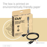 Club 3D DisplayPort kabel 1.6m Sort