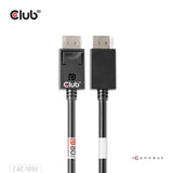 Club 3D DisplayPort kabel 1.6m Sort