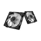 ASUS TUF Gaming TR120 ARGB Etuiblæsersæt 3-pack Sort 120 mm